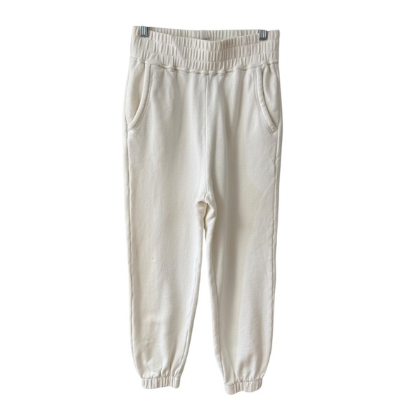 PISTOLA Wynn Cozy Sweatpants Cotton Joggers Size XS Ecru Cream Loungewear Casual - Picture 3 of 11